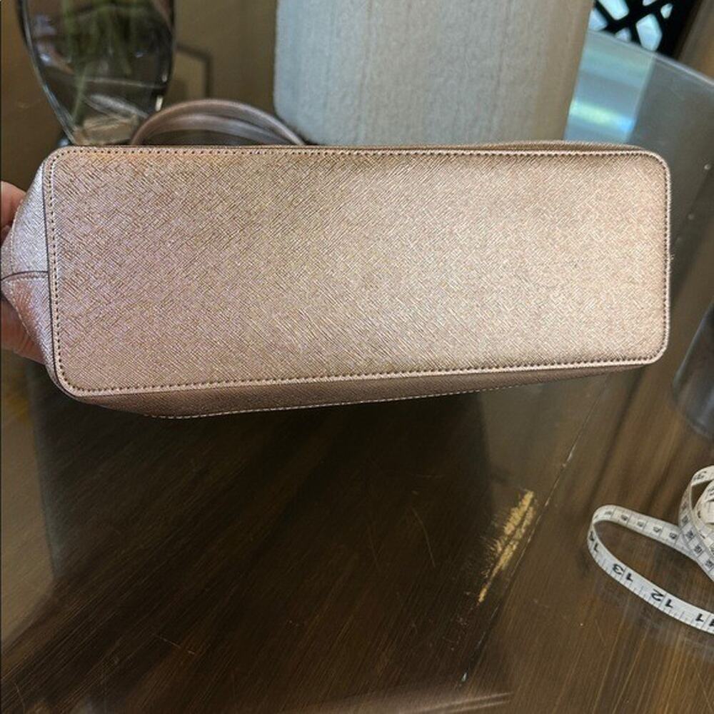 Kate Spade Sparkling pink Metallic Tote Bag excellent condition - Picture 4 of 14